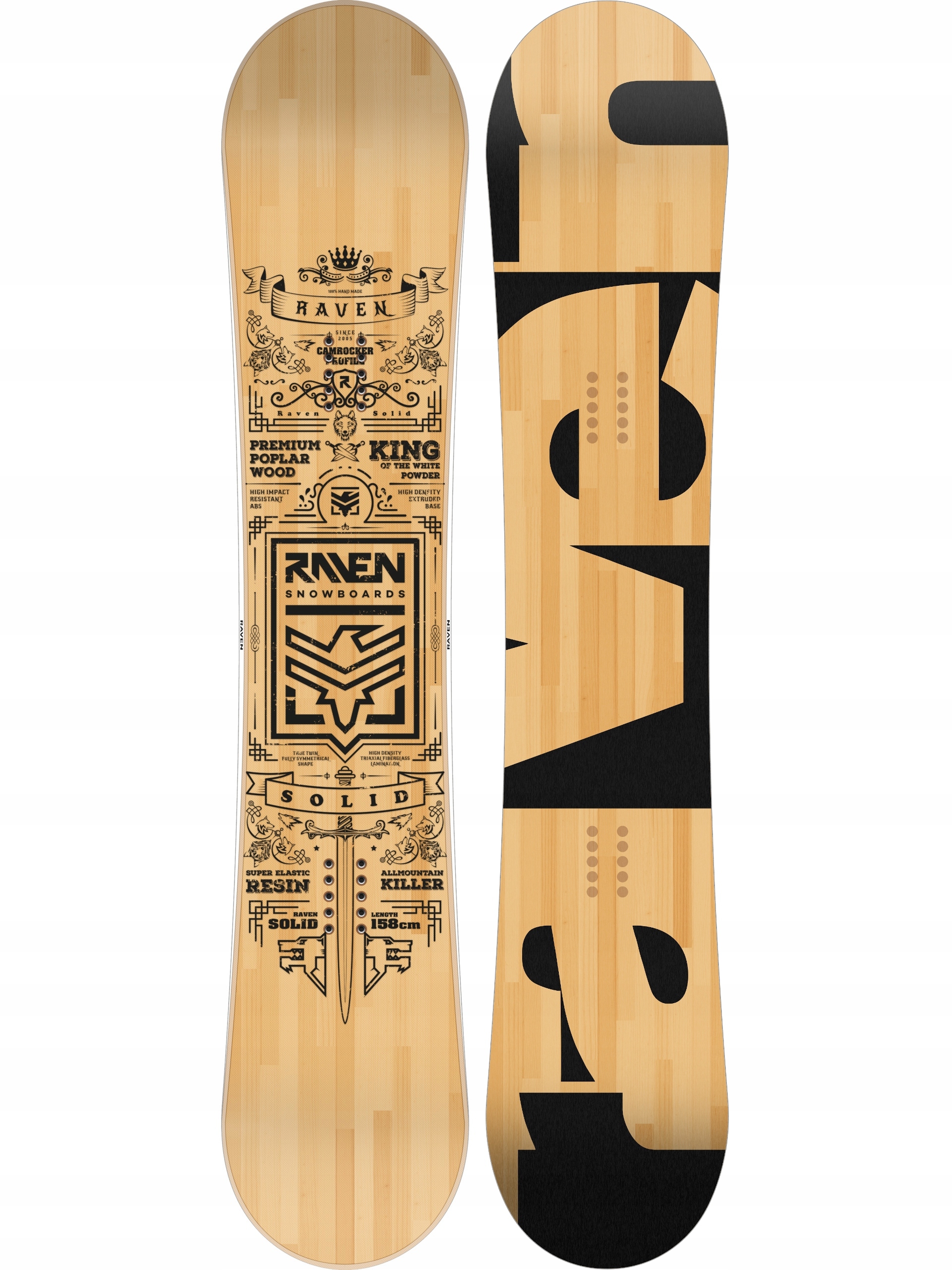 Snowboard RAVEN Solid Classic 162cm Wide Kod producenta 694028