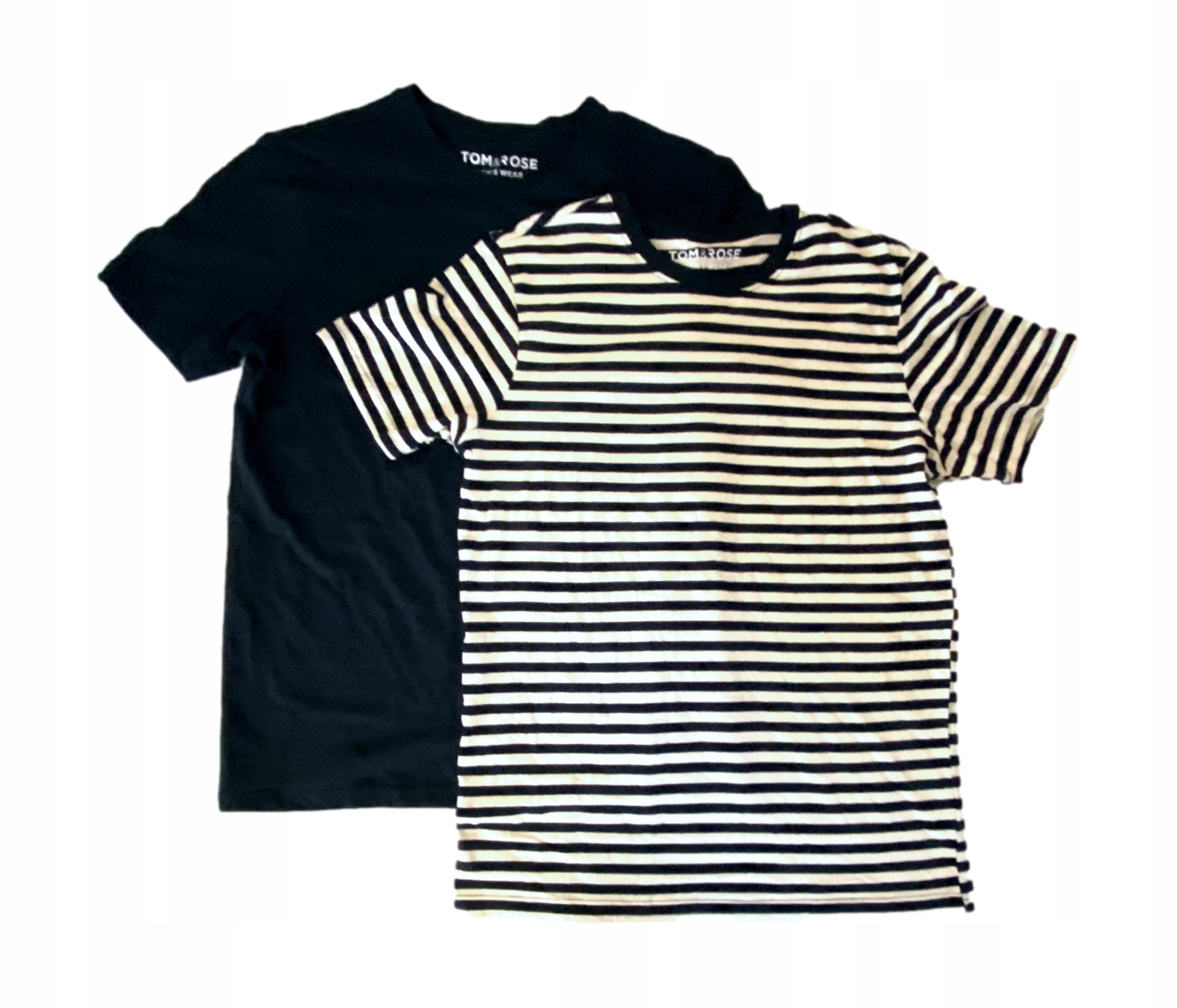 

2PAK Koszulka Tshirt męska bluzka Paski *XL