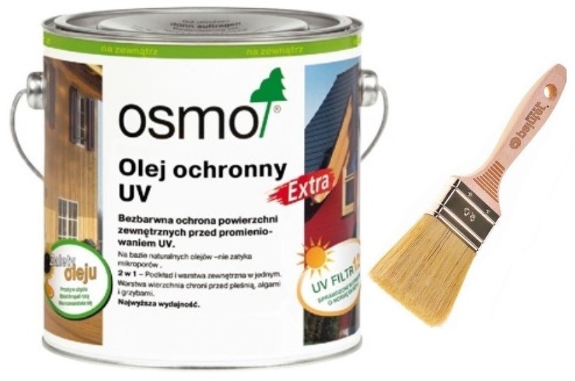 Uv ochranný olej, fasádne domy z Osmo Smrekovec 426 2,5L