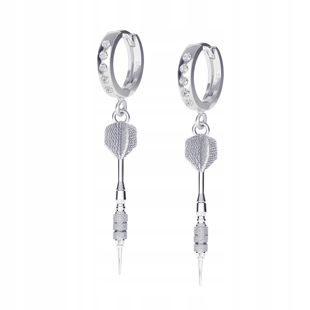 Stříbrné náušnice Dart Stříbro ryzost 925