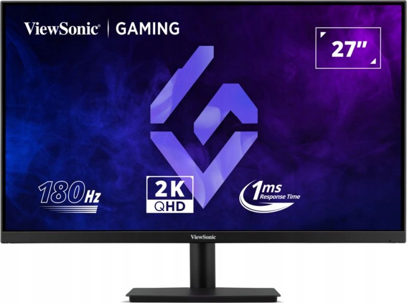Monitor gamingowy ViewSonic 27" Qhd Ips 180 Hz G-sync Compatible