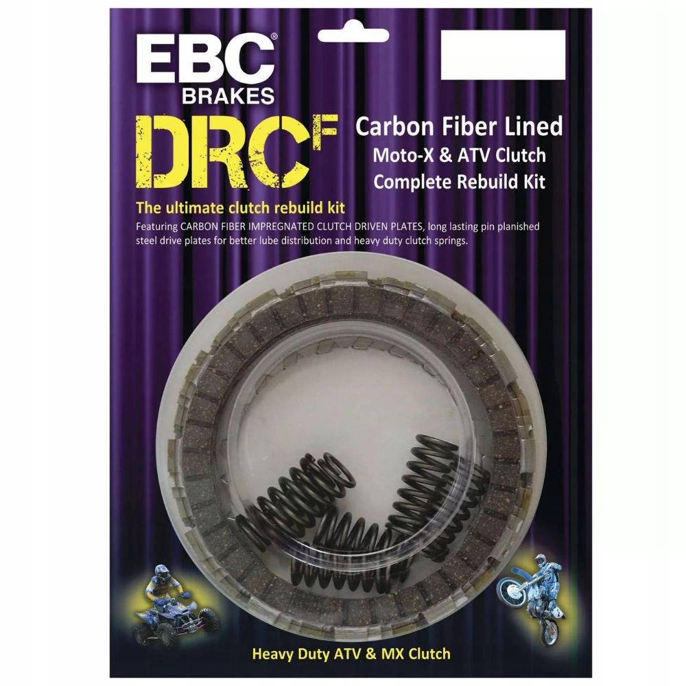 Sada Spojkových Kotúčov Ebc Clutch Kit Carbon Suzuki Rm-z 450 K5/K6/K7 05-07