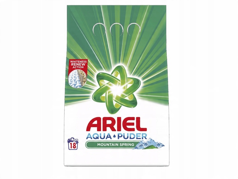 

Ariel Aqua Puder Mountain Spring 1,35 kg 18pr