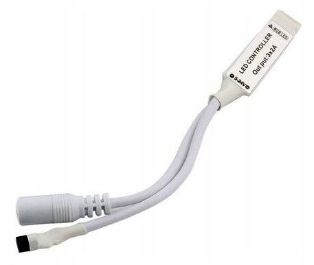 ZESTAW LED TAŚMA 5m RGB 5050 60/M +ZASILACZ, PILOT Barwa światła wielokolorowy