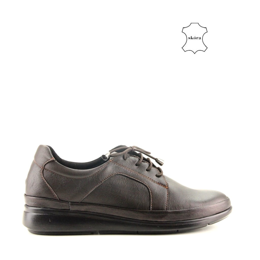 iBUTY Polobotky Z Kůže Sokolski 4503 Hnědé 40