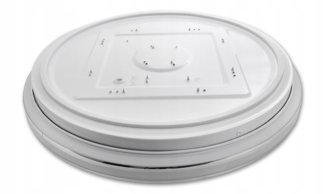 LAMPA PLAFON DO ŁAZIENKI DEKORACYJNY LED 12W IP44 Kolor biały