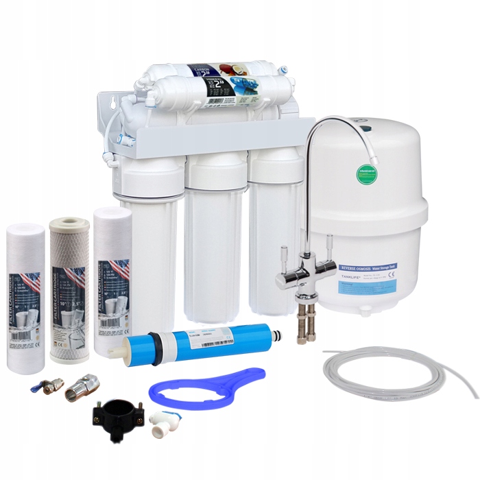 RO6S7538F2C-FX02 filtr RO6 z mineralizatorem oraz pieknym kranem
