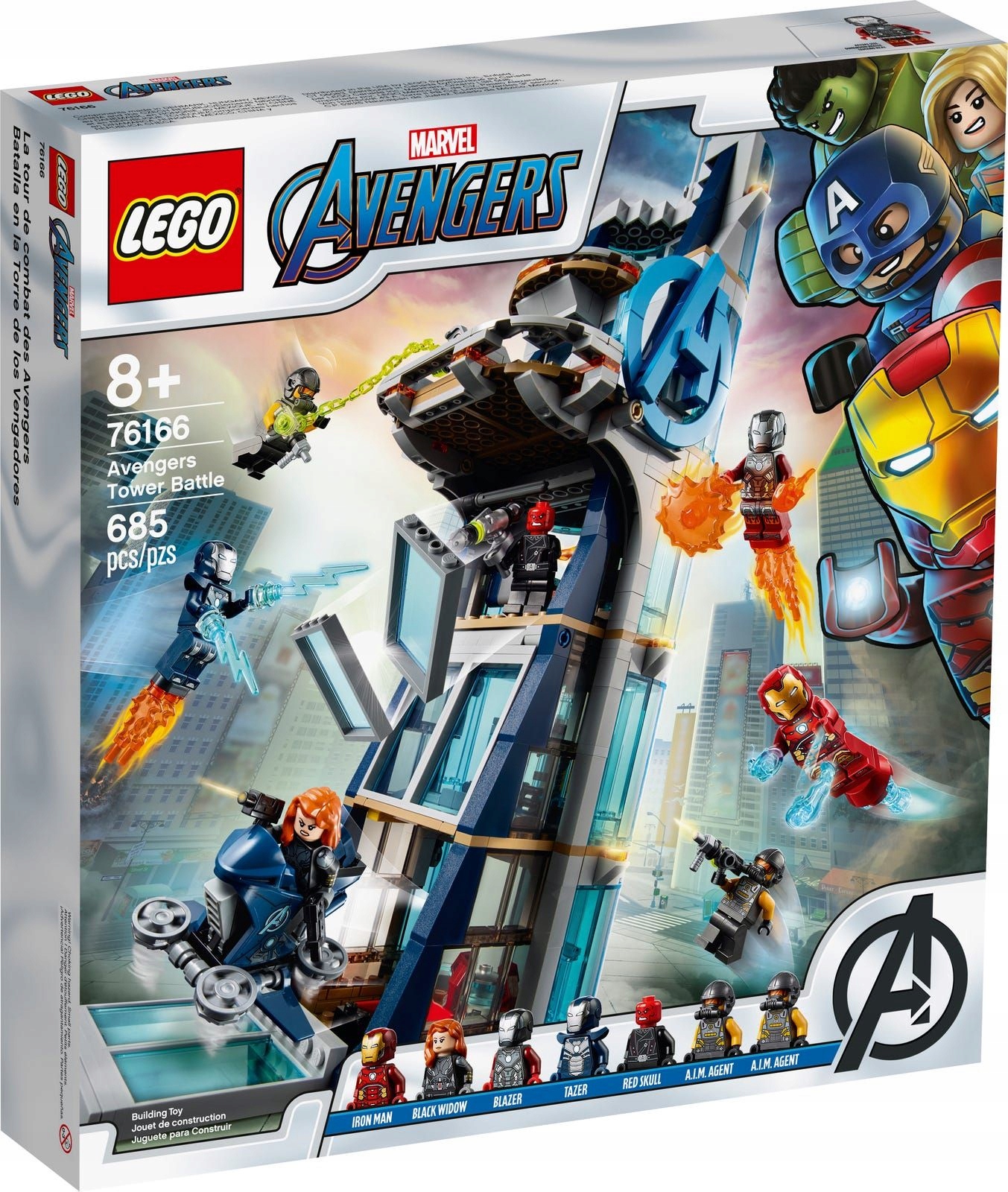 Lego Heroes 76166 Boj o věž Avengers Nové