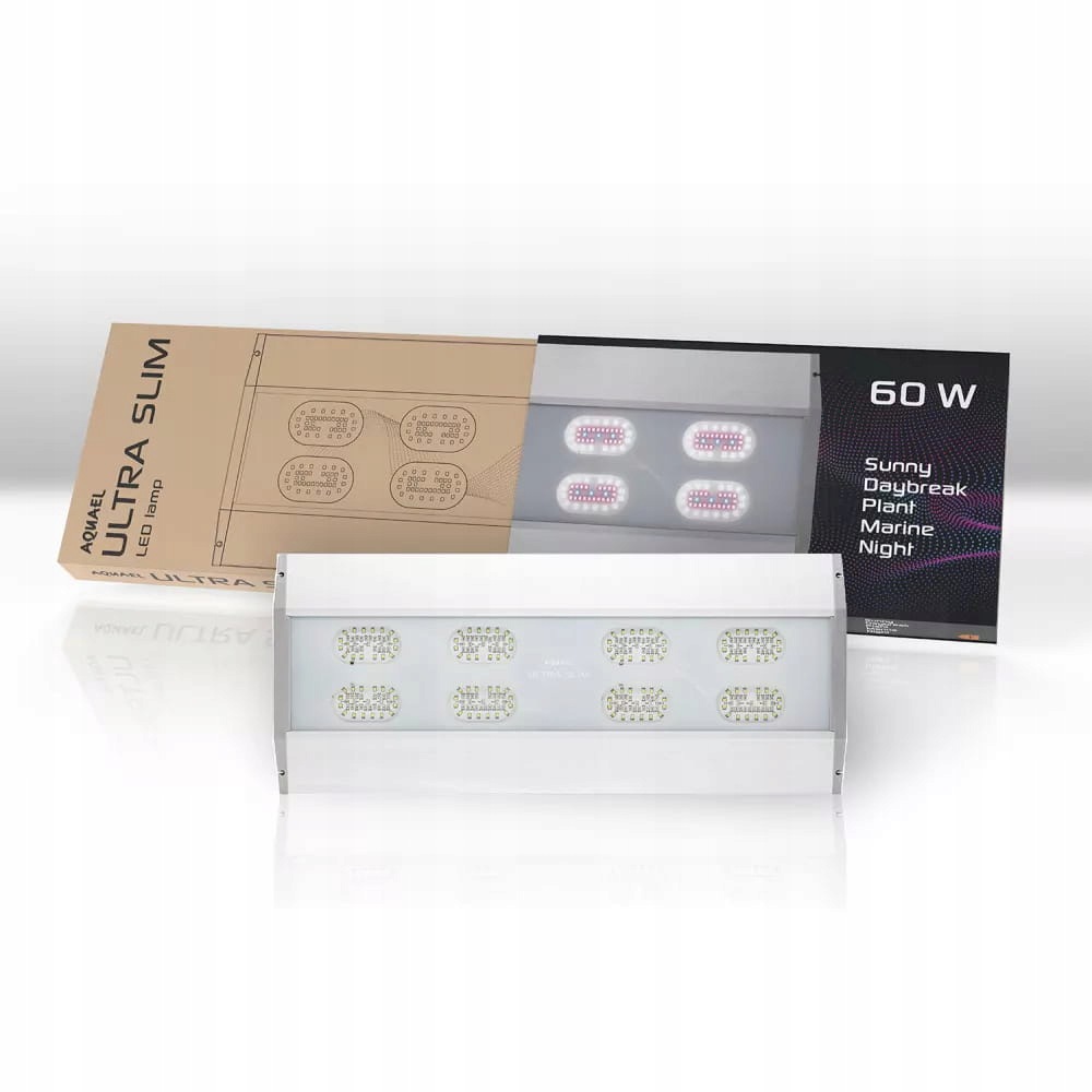 Aquael Led paprsek Ultra Slim 60W 5v1 Osvětlení do akvária