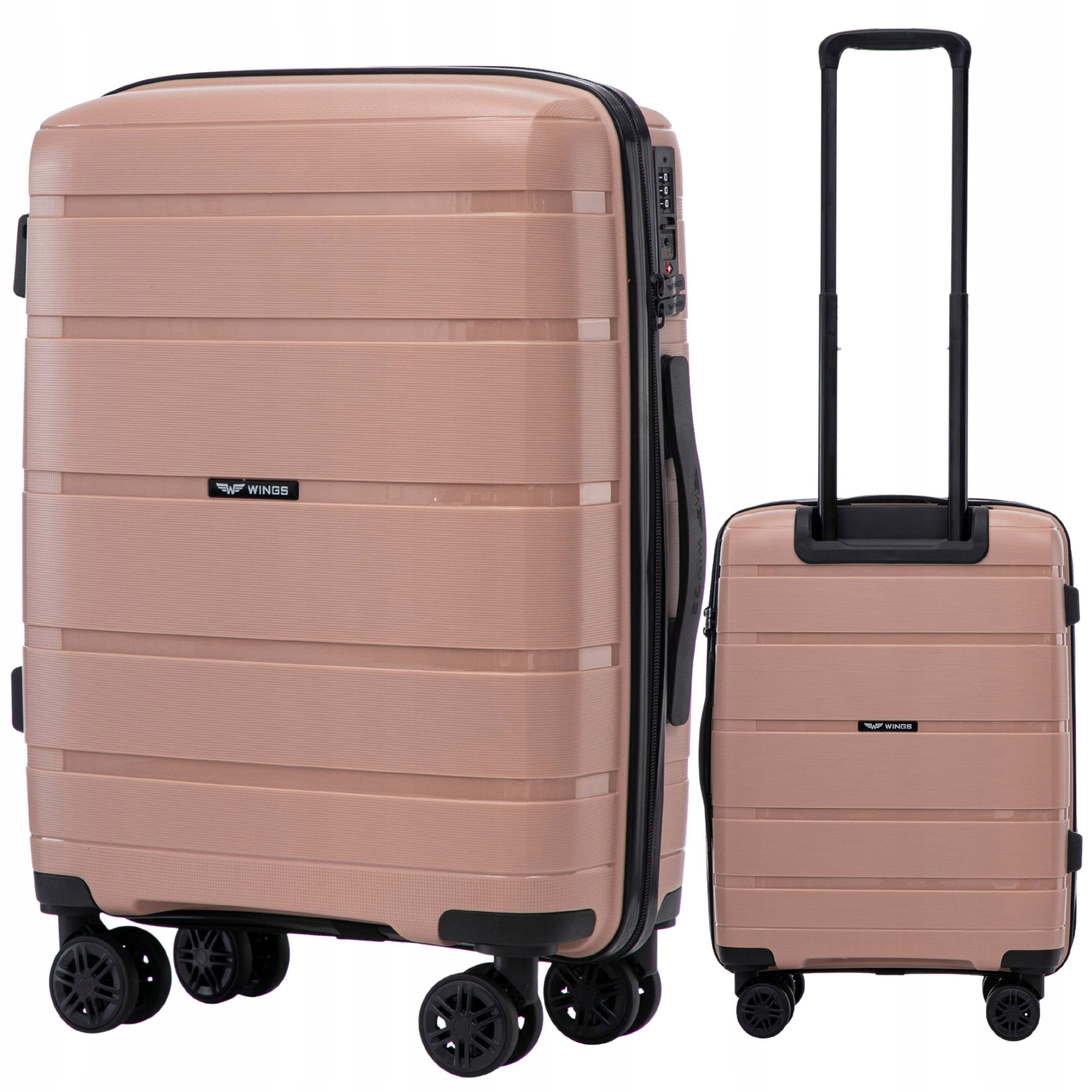 Mały Bagaż podręczny zamek Tsa Wings walizka Kabinowa do samolotu twarda