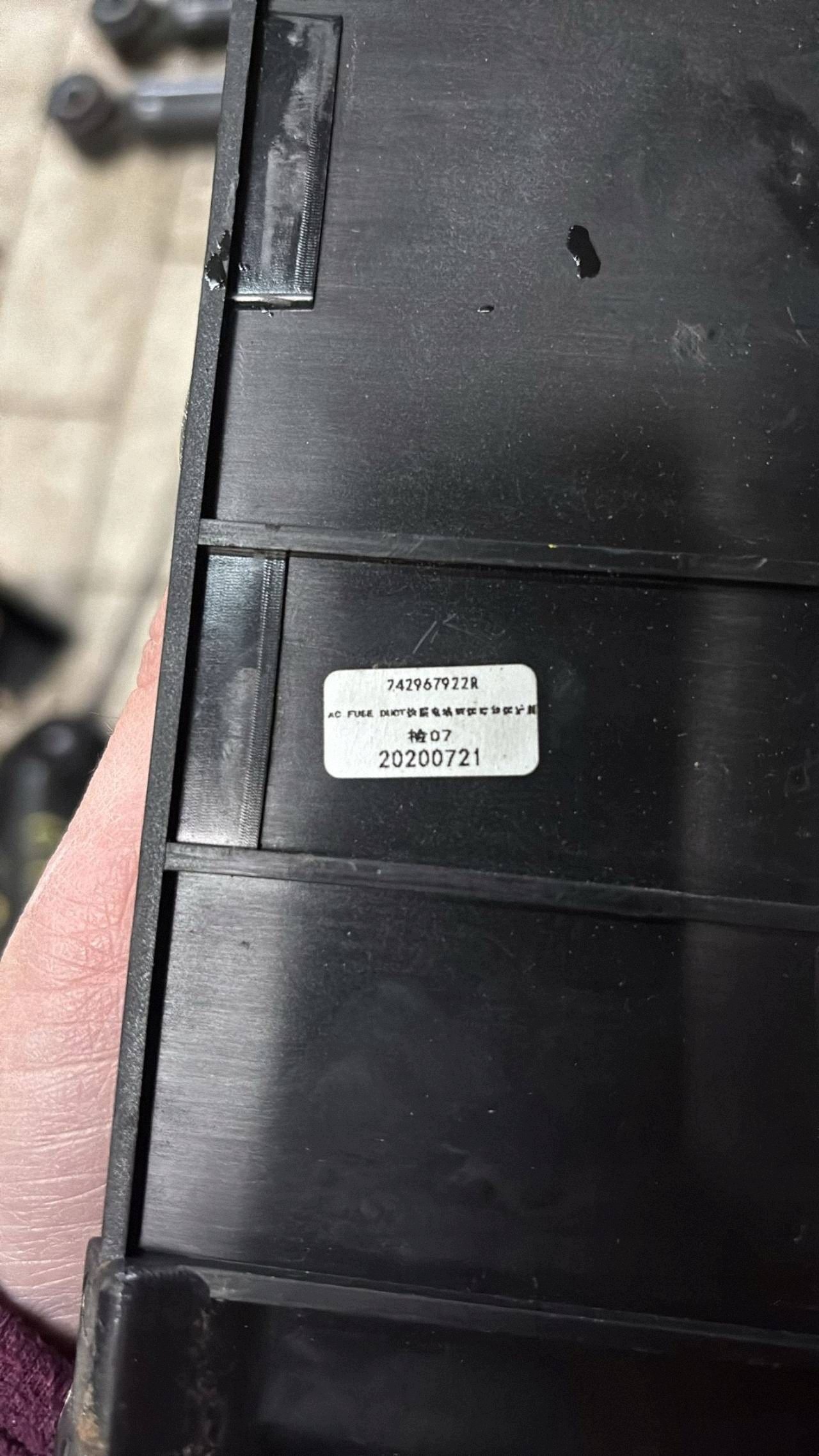Console Support plaque Poignée Dacia Spring 742967922R