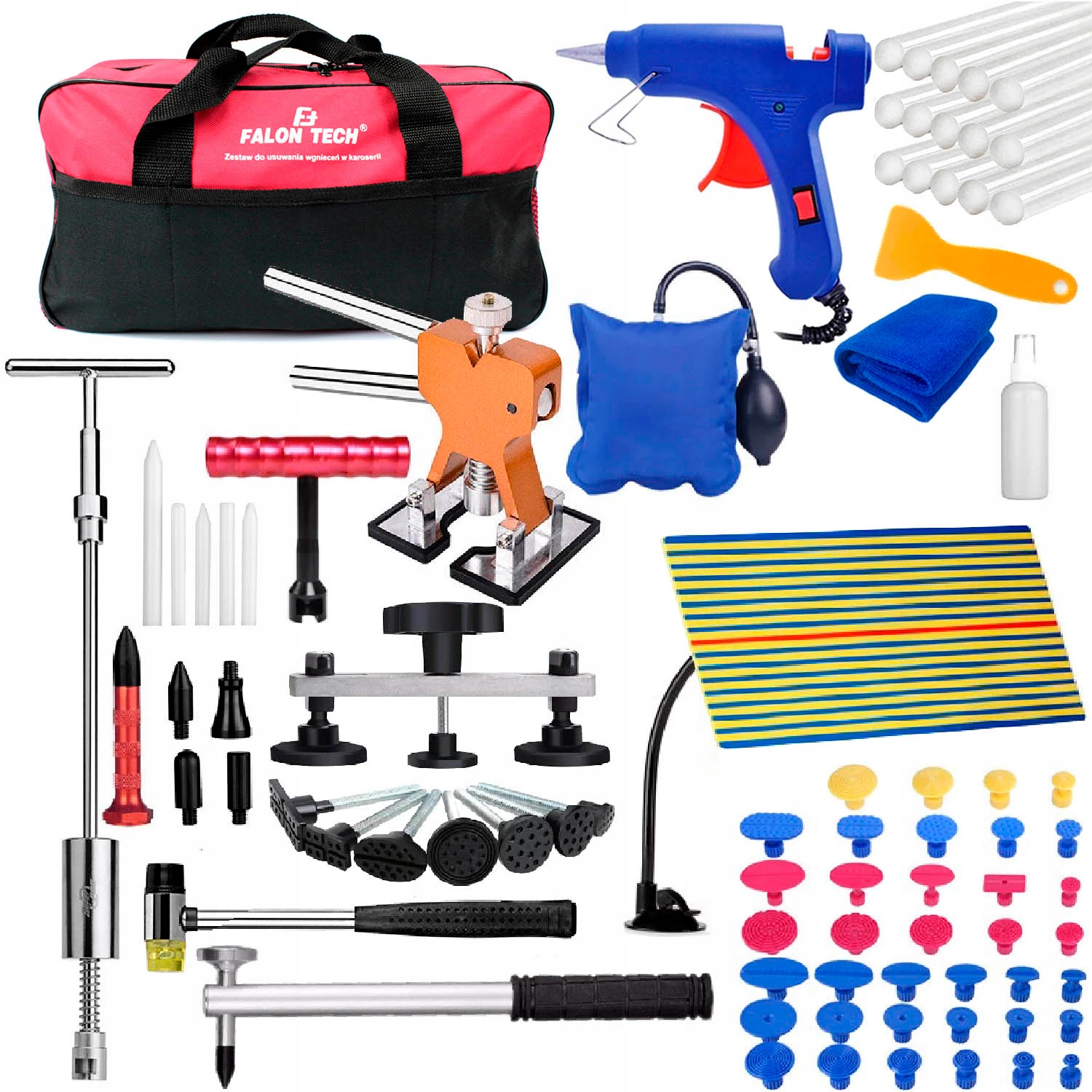 ZESTAW PDR DO USUWANIA WGNIECEN KAROSERII