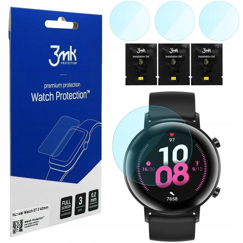 

Folia Ochronna 3mk do Huawei Watch GT2 42mm 3SZT