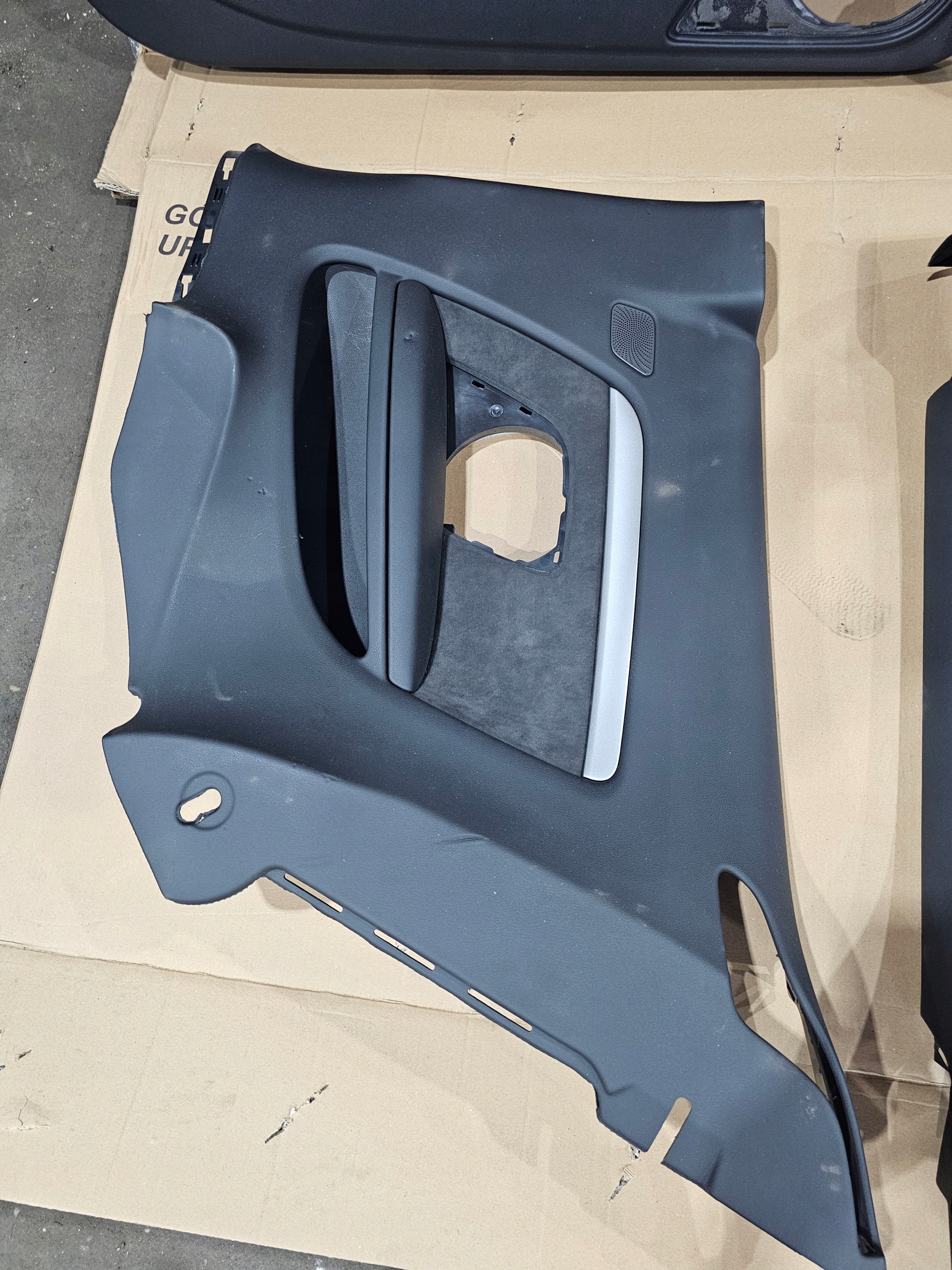 side side door KOMPLET AUDI A5 8T COUPE leather+alkaline