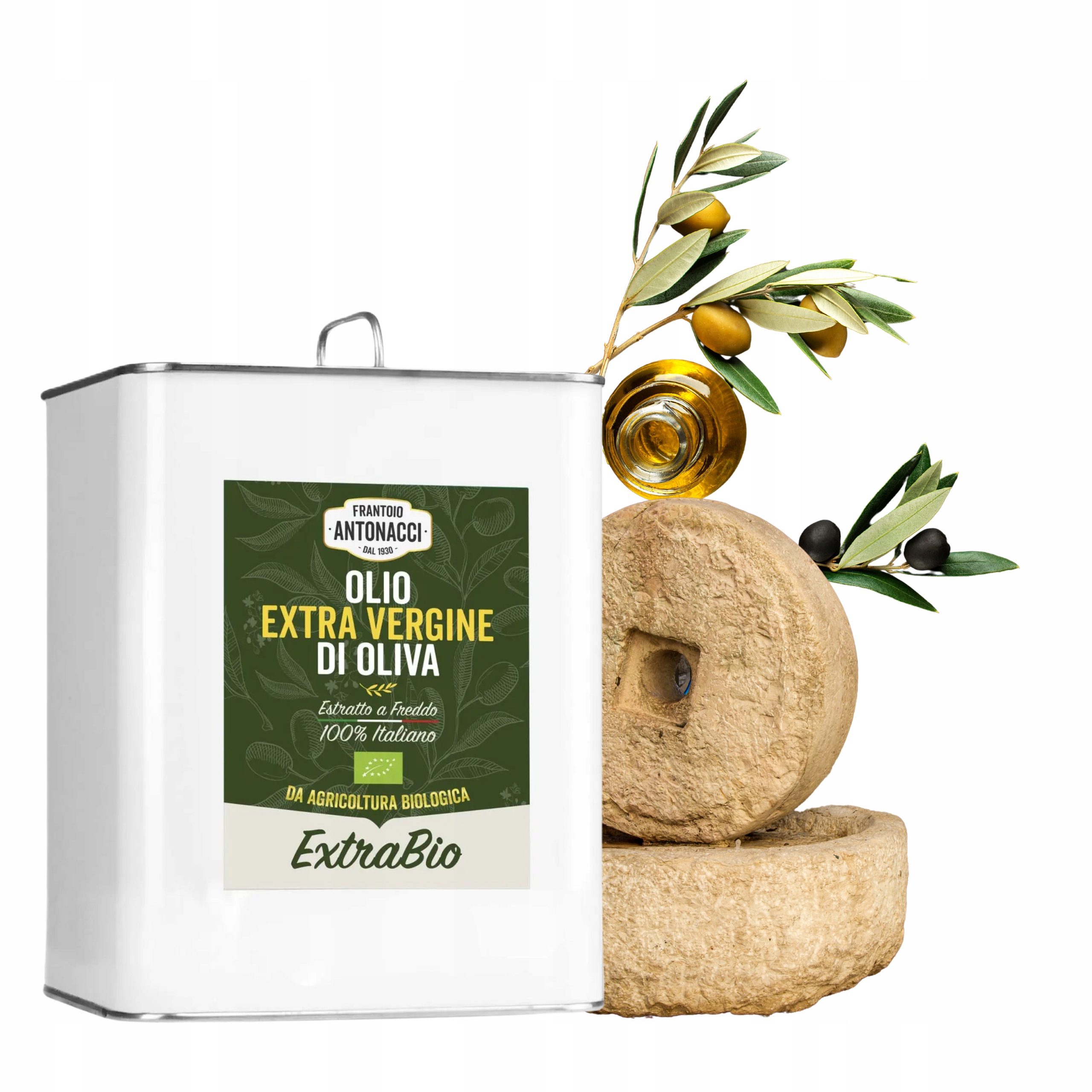 Levně Extra Panenský Olej Antonacci 3 L Extra Bio Italský Jemný 2025