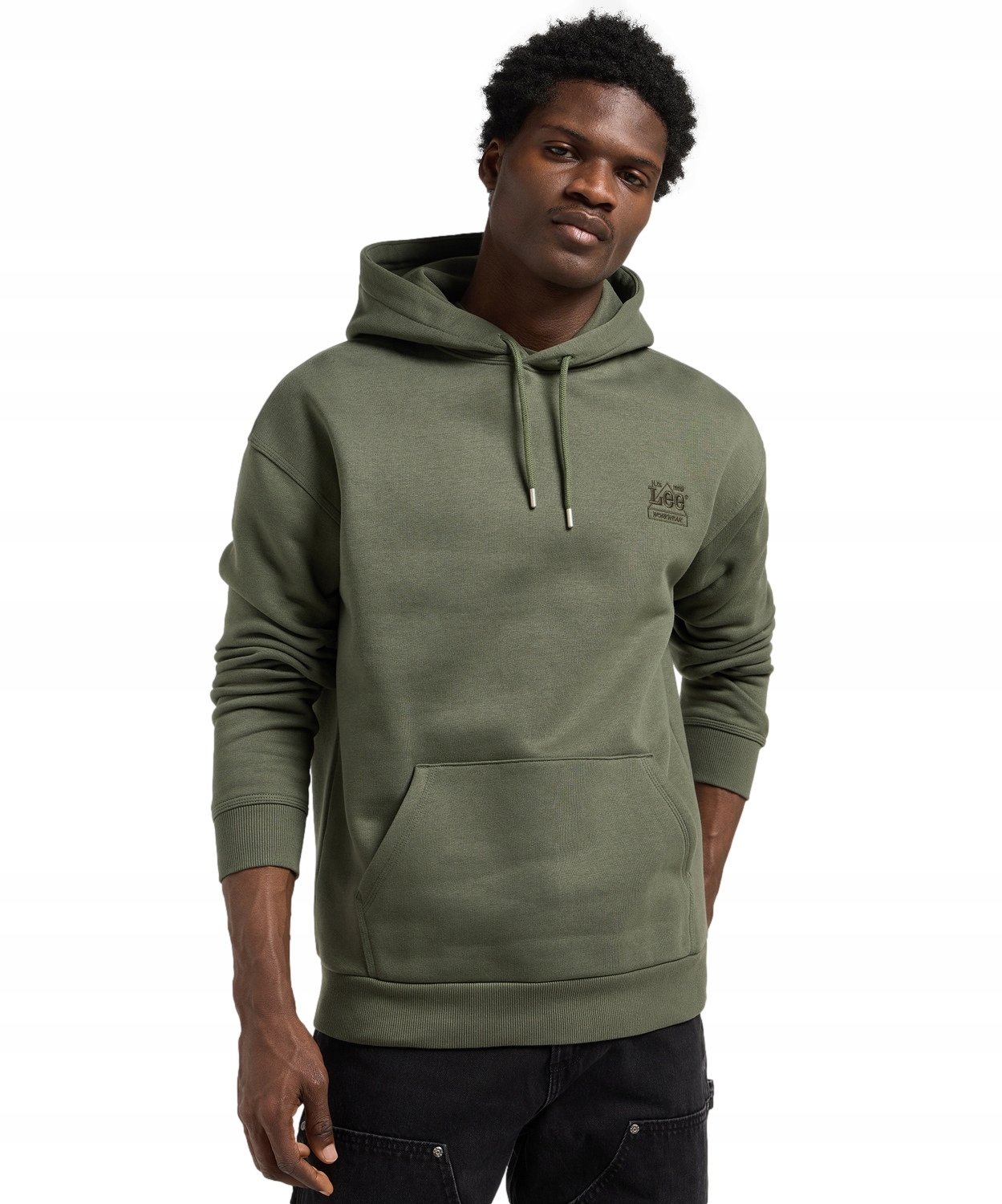 Lee Ww Essential Mikina 112372358 Oak Moss S