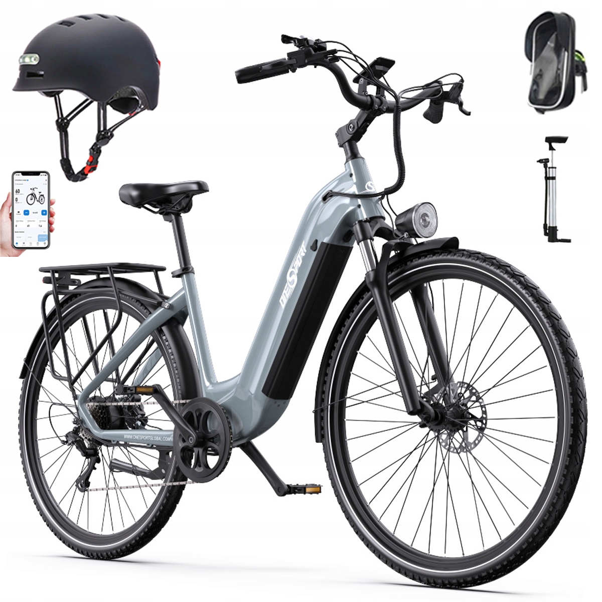 Elektrokolo Onesport OT05 pro 36V 22.5Ah 140 km Pánské/Dámské kolo 27,5"