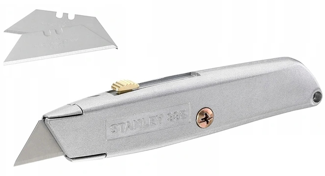 NÓŻ NOŻYK Z OSTRZEM Chowanym Trapezowy 99E 10-099