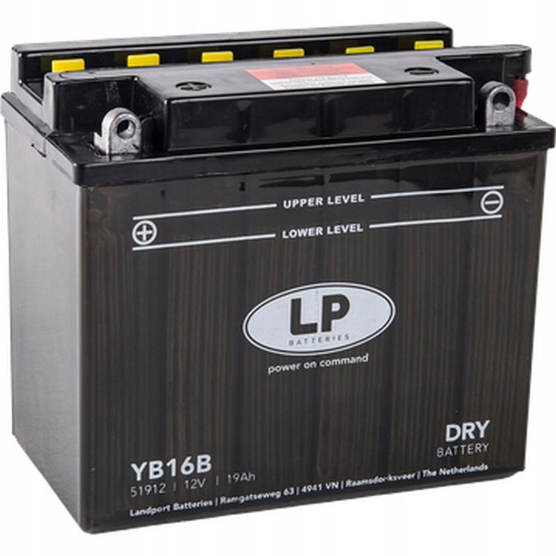Landport Batéria YB16B (MD LB16B) 12V19AH 175X100X155 Podpora Elektr