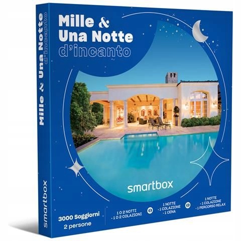 Smartbox GiftBox – Mille & Una Notte d'incanto – pro 2 osoby