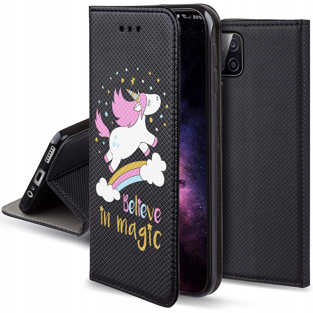 

Etui Magnet Jednorożec do Samsung Galaxy A12 M12