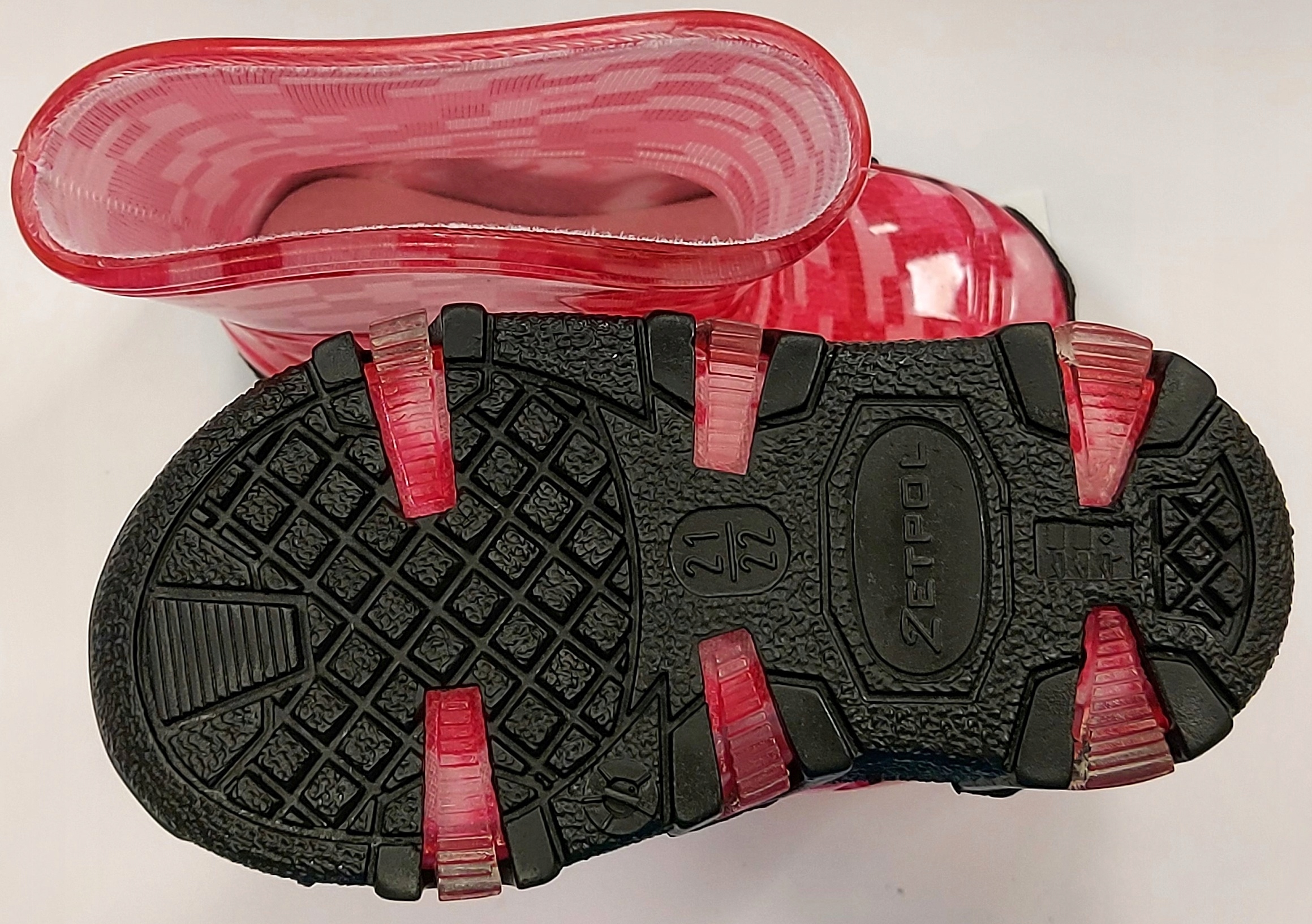 KALOSZE ZETPOL RÓŻOWE R 35/36 WKŁ 22,50 CM Bohater brak