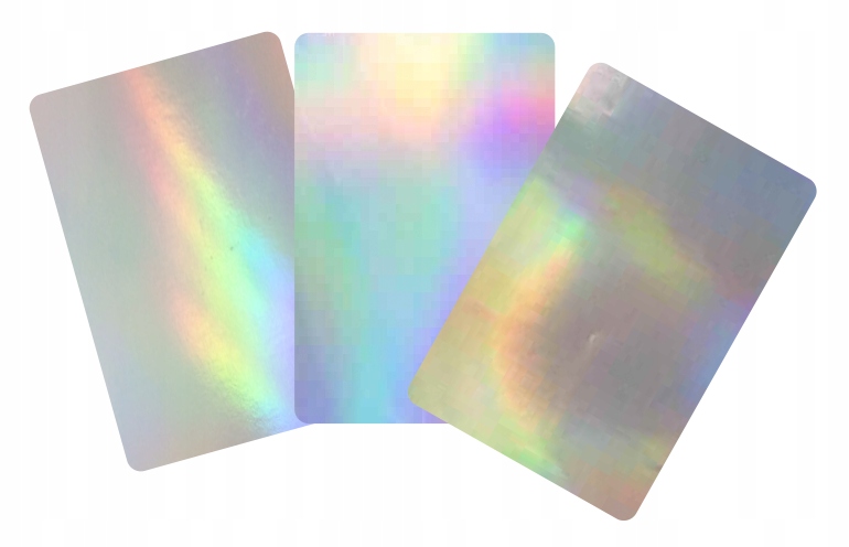 Naklejka hologramowa 30x20 mm na tablicę samochodową
