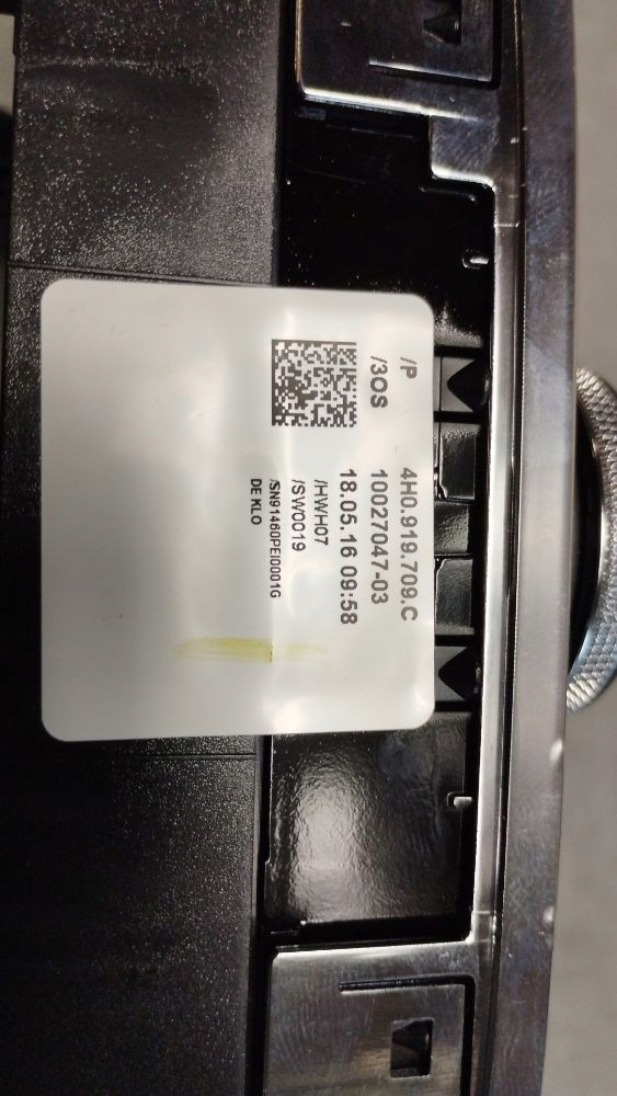 Audi A8 D4 4H PANEL STEROWNIA MMI 4H0919709C