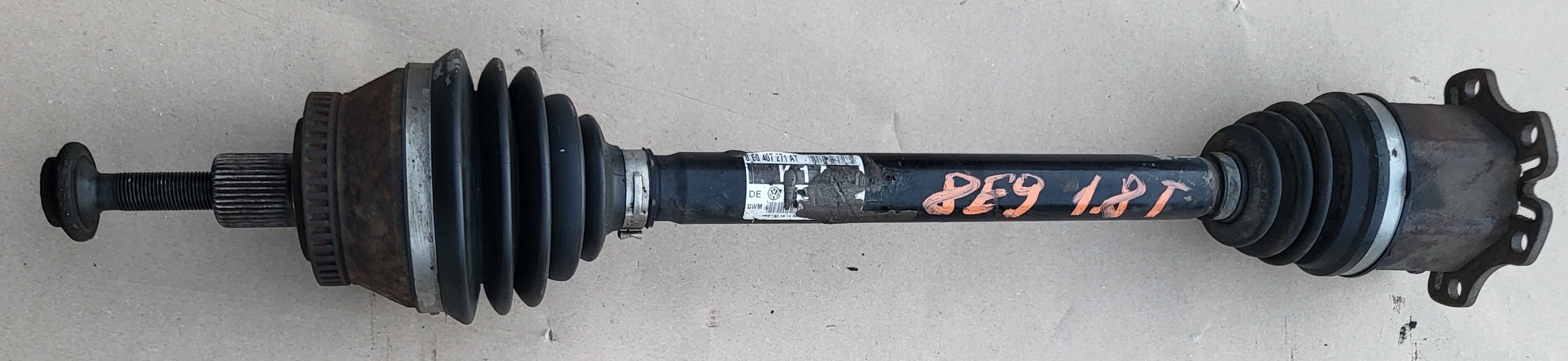 semi-axis PRZEGUBY left front complete AUD A4 B6 B7 SEAT EXEO 1.8 T 8E9 OE