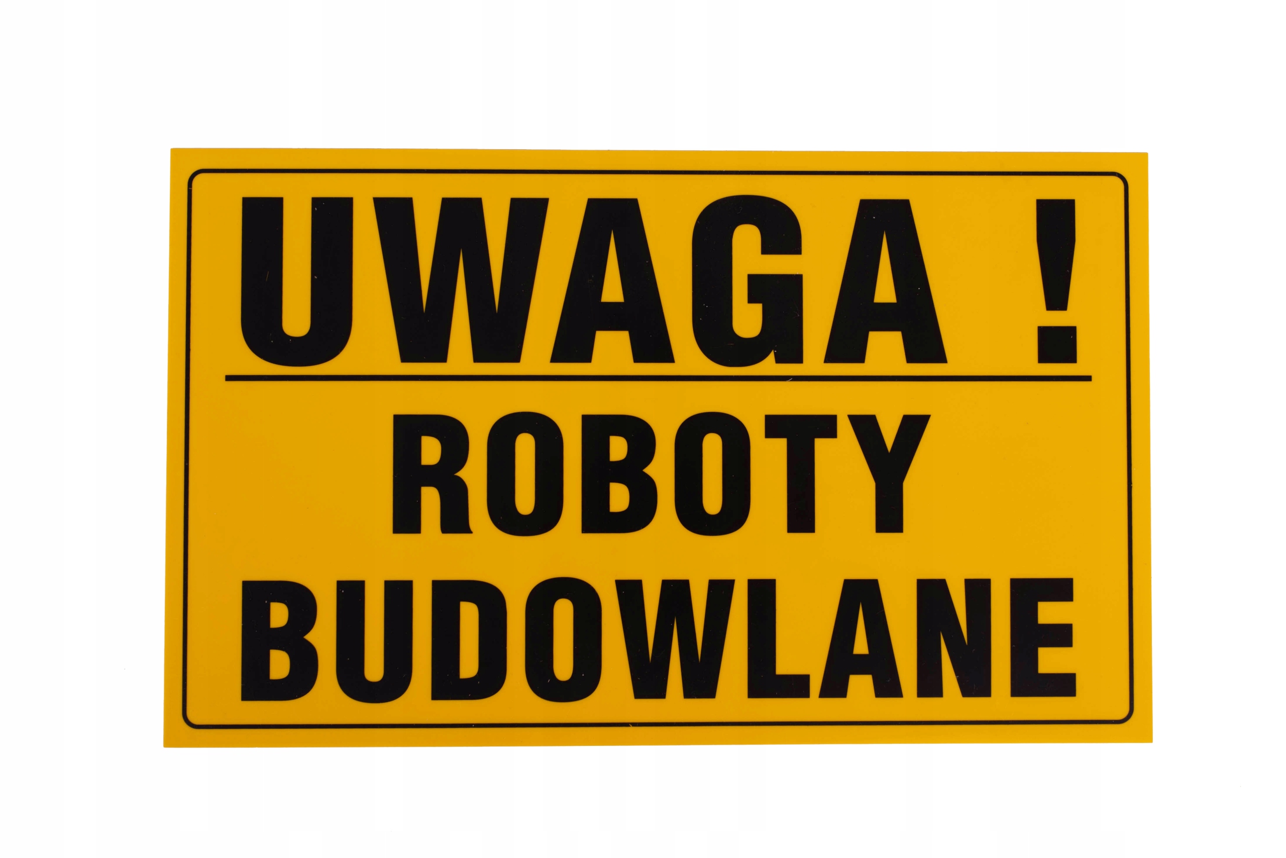 

Tablica tabliczka informacyjna ostrzegawcza 20x33