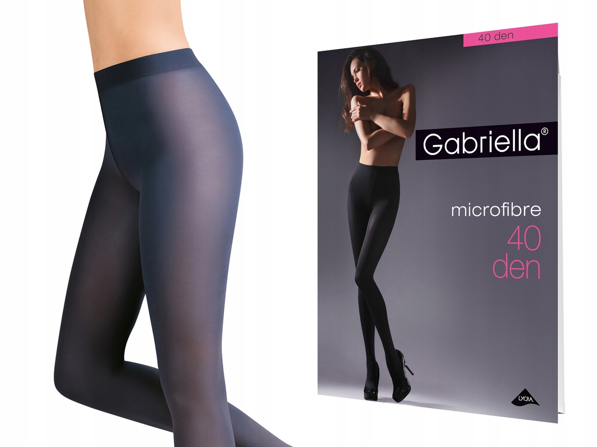 

Rajstopy Gabriella Microfibre 40 den Navy 2