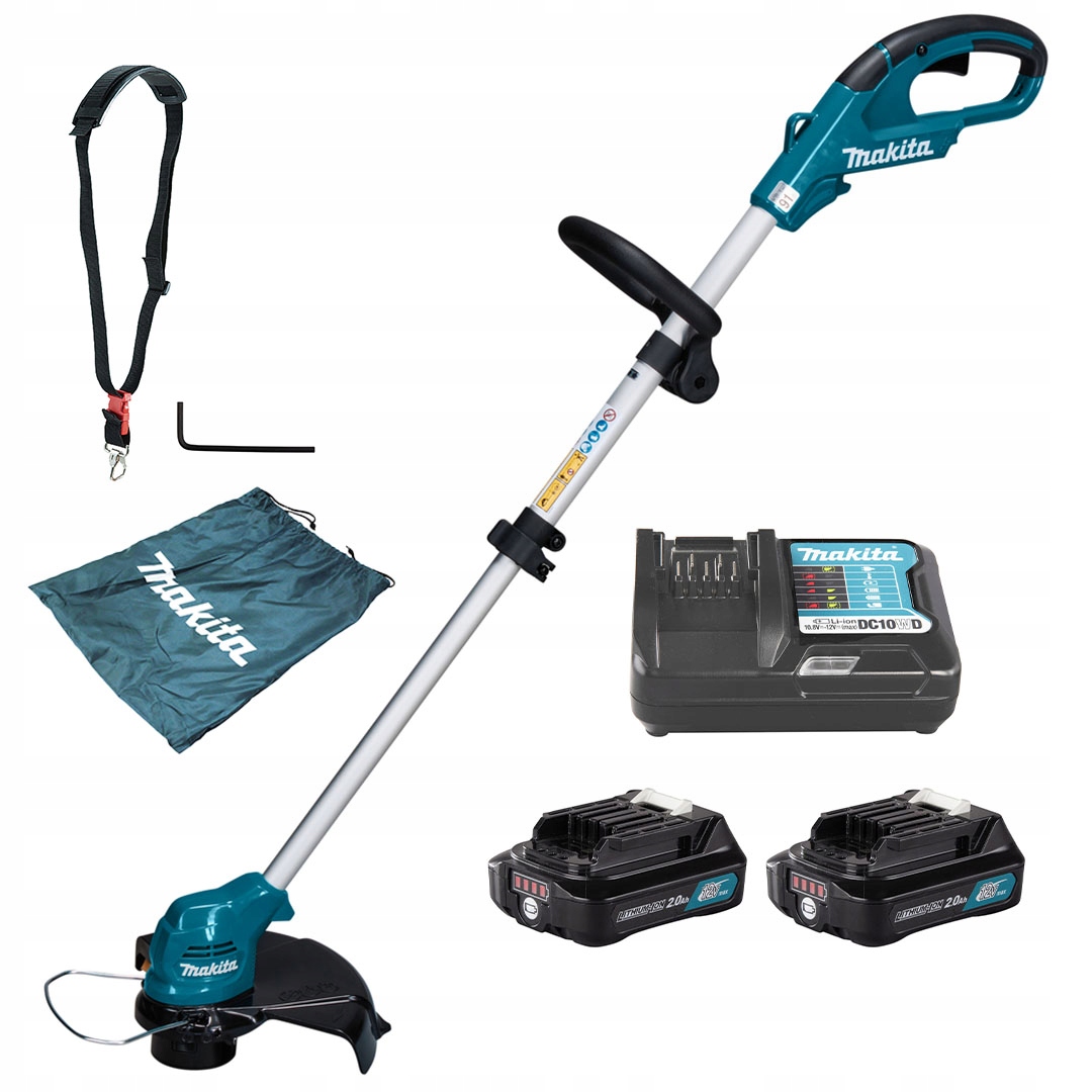 Akumulátorový vyžínač na trávu Makita UR100DWAE Cxt 12V 2x2Ah Xpt 260 mm