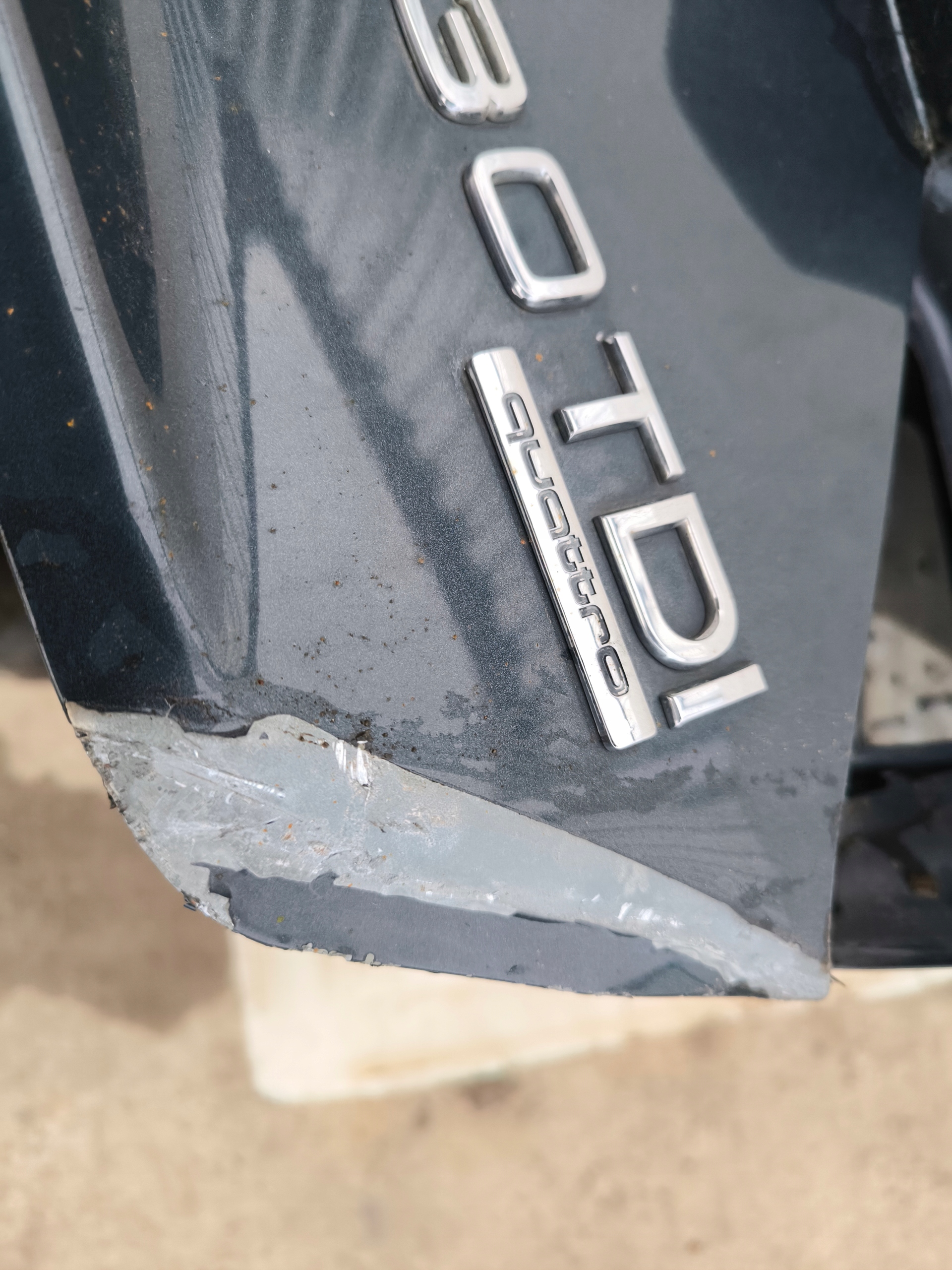 boot doors rear part AUDI A5 8T COUPE LZ7H 2008-2011