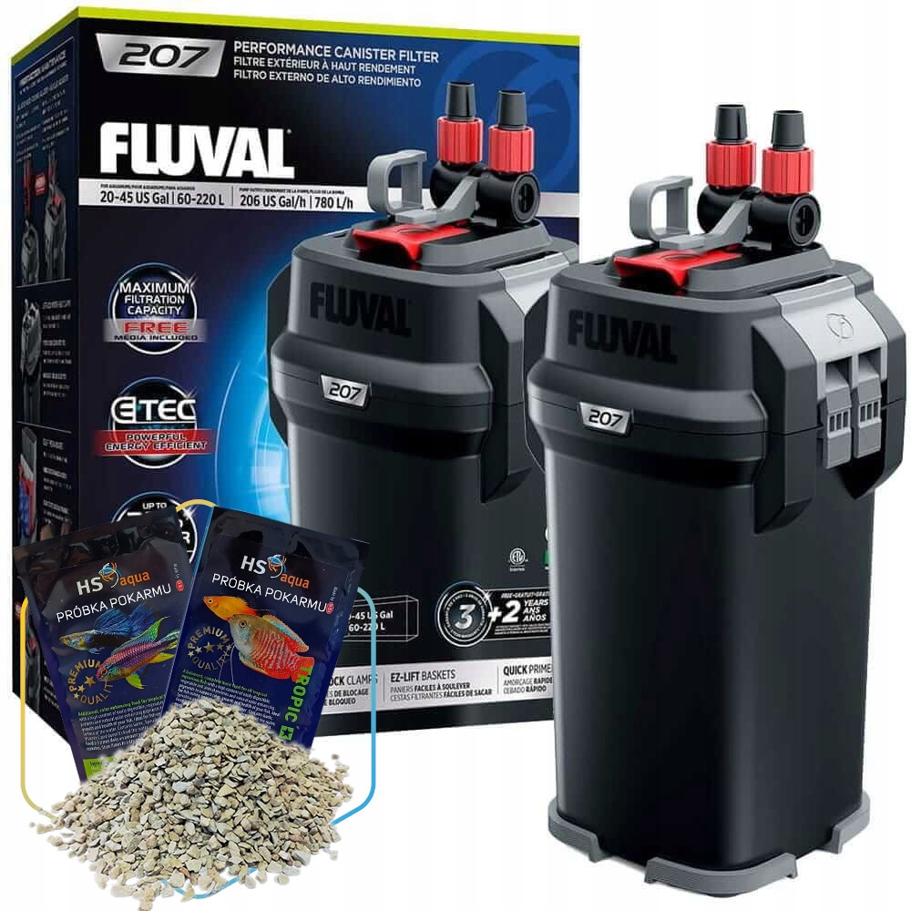 Levně Hagen Fluval 207 Vnější Filtr do 220L +bonus