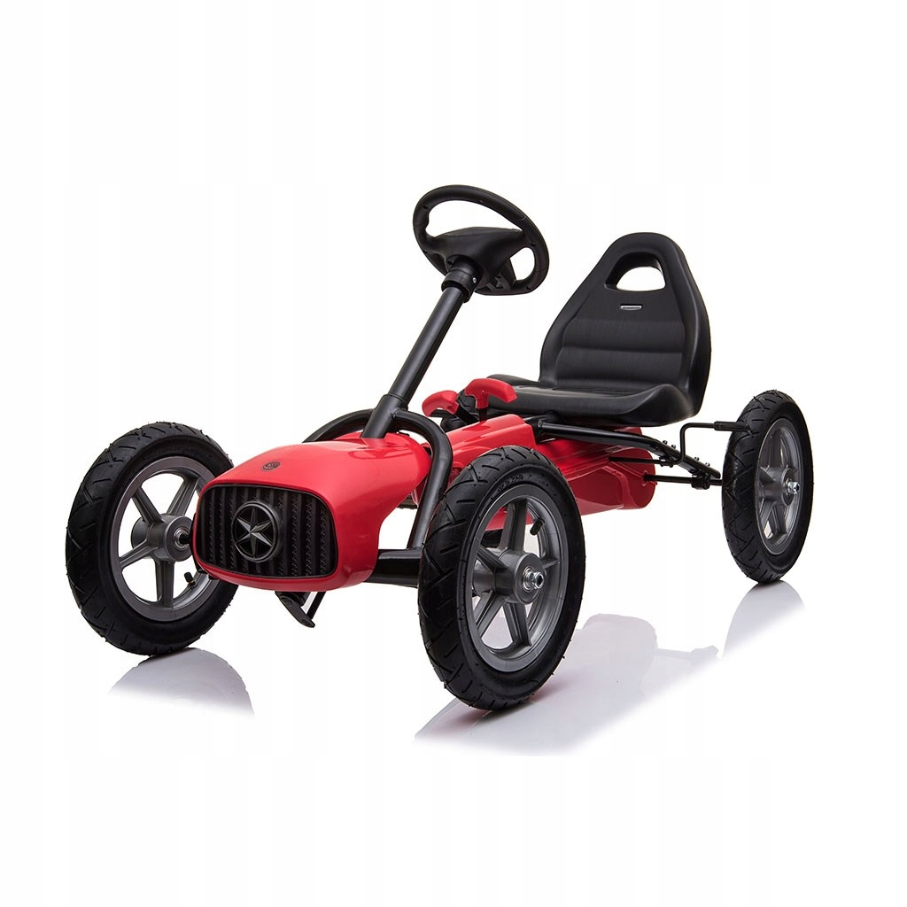 Babymix Buggy Gokart na pedały, duże pompowane koła, do 50kg jeździk