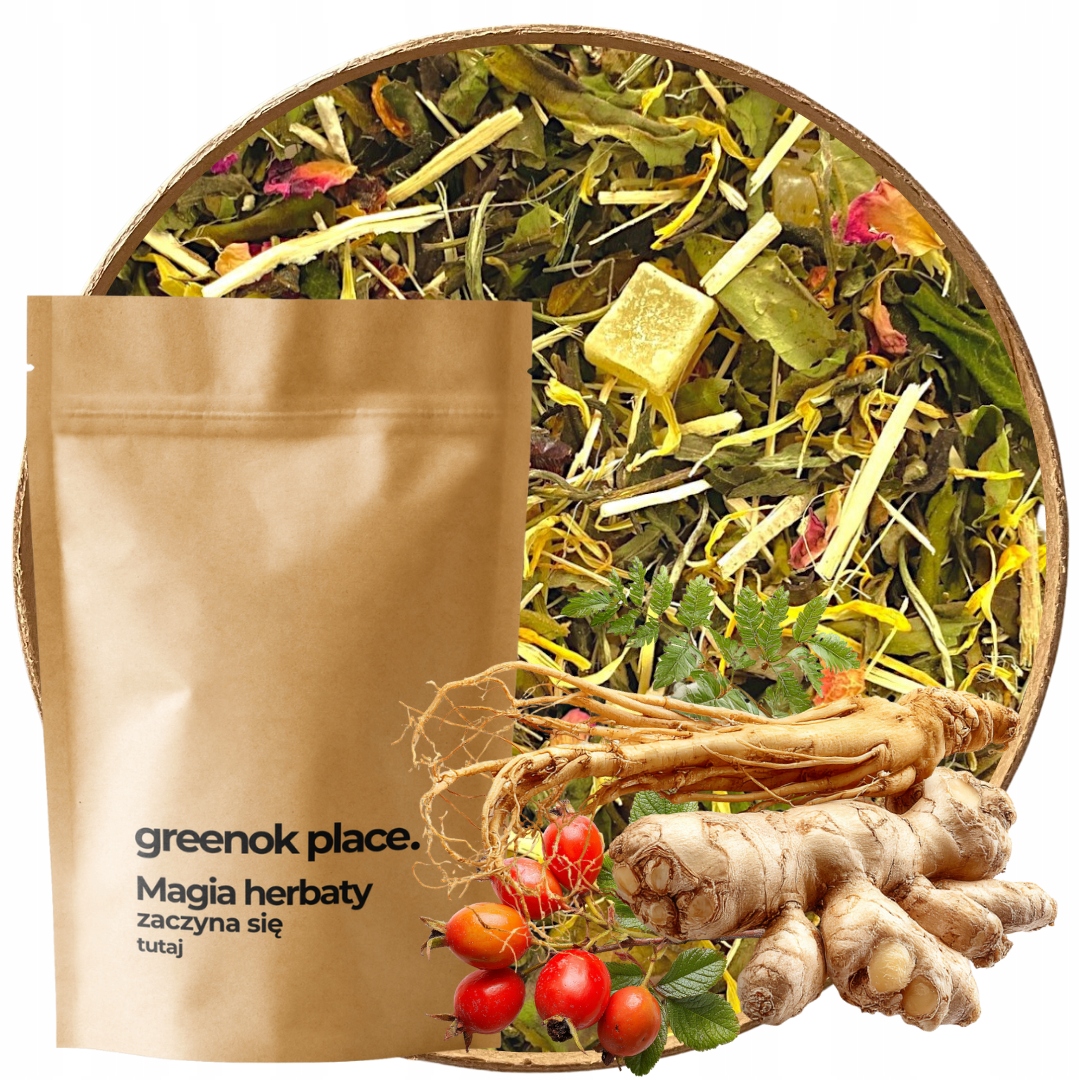 Bílý Čaj Ginseng Zázvor 1000g pai mu tan zázvor imunita