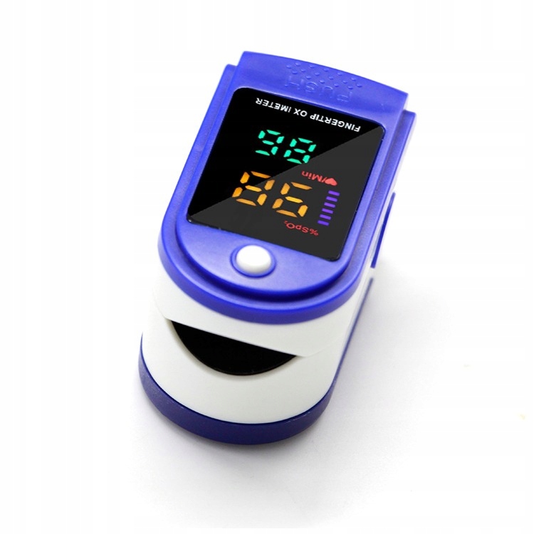 MEDYCZNY PULSOKSYMETR NAPALCOWY PULSOMETR TĘTNO Model Pulse Oximeter