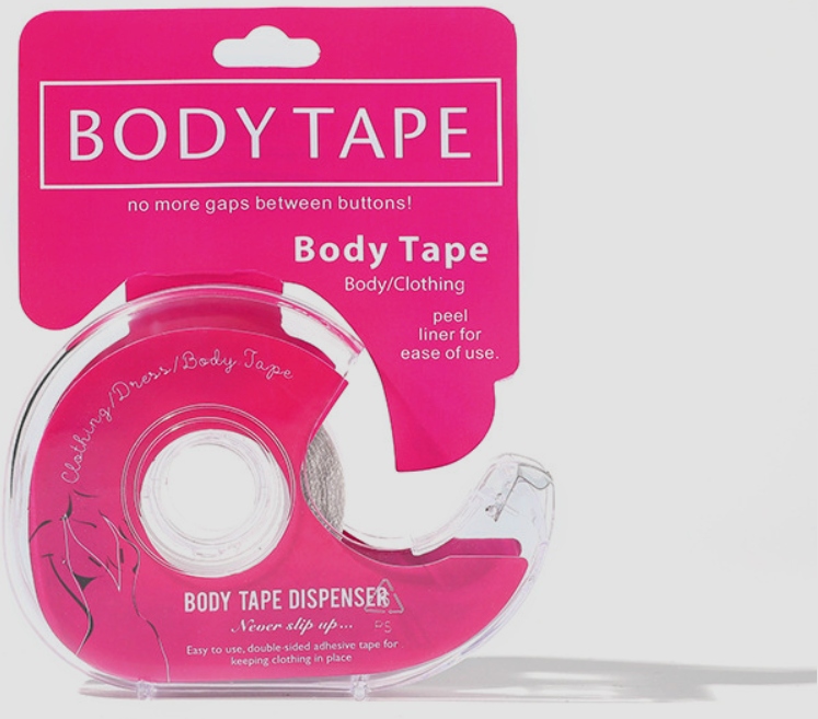 TAŚMA DWUSTRONNA DO UBRAŃ PLASTRY DO CIAŁA DEKOLTU PIERSI ROLKA BEZBARWN 5m Rodzaj wkładki