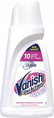

Vanish Oxi Odplamiacz Płyn 1L Biały