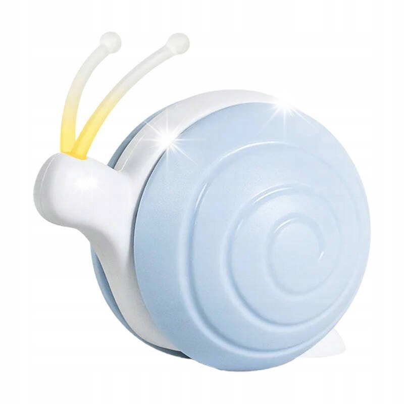 Cheerble Wicked Snail Interaktivní 2 Režimy Hračka Pro Kočky Psa Hlemýžď Led