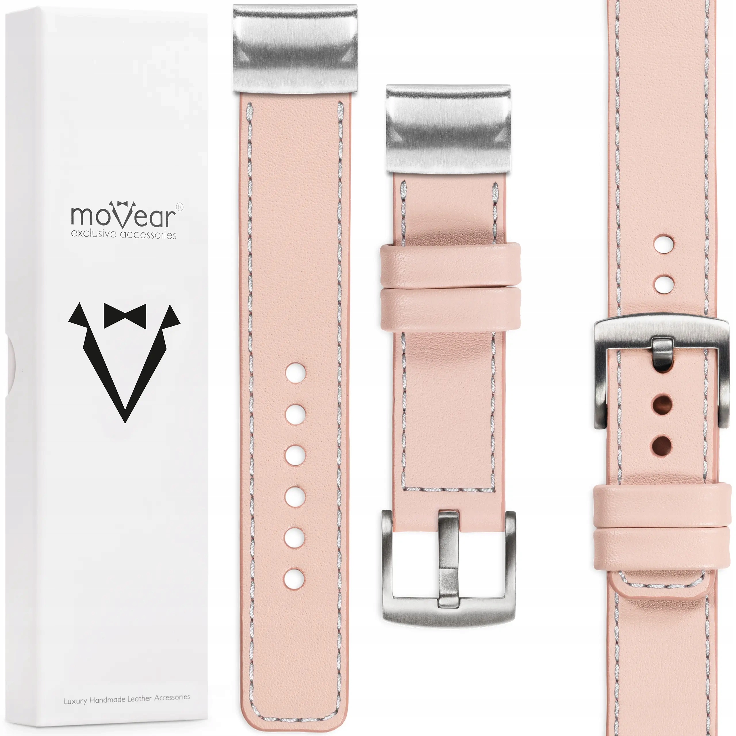 Kožený řemínek pro Garmin Fenix 8X 7X 6X 5X Epix QuickFit 26 mm Polský