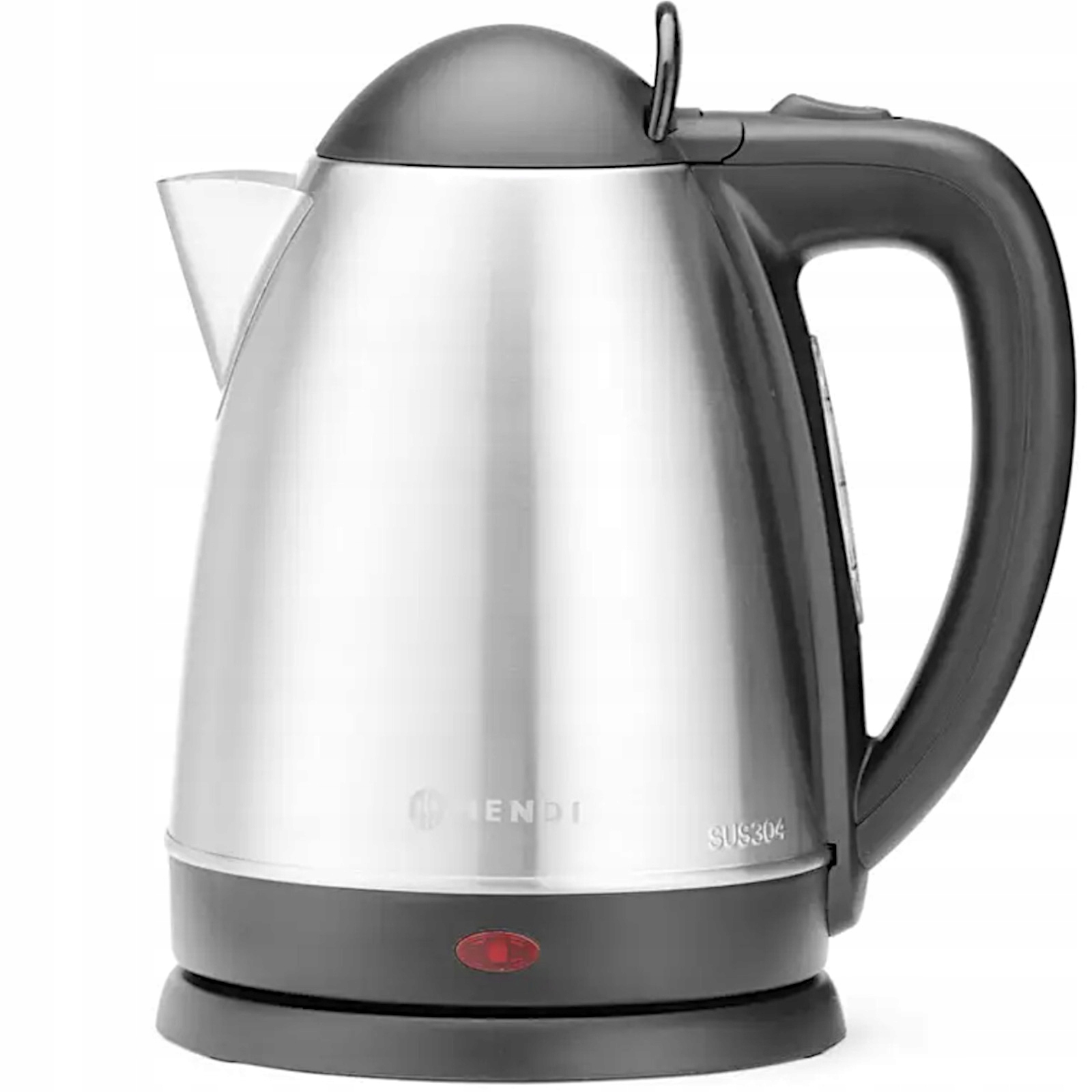 Elektrická bezdrátová varná konvice z nerezové oceli 1.8L Hendi 209981