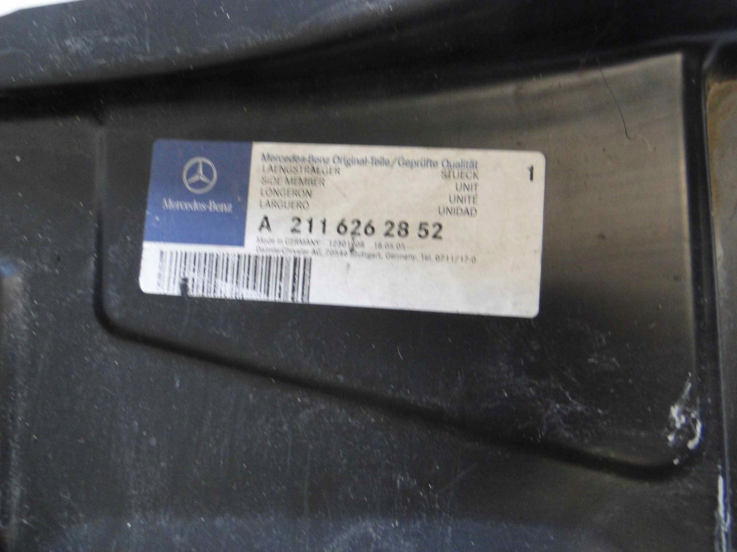 MERCEDES CLS 219 PODLUZNICA PRAWA GORNA PRZEDNIA Installation side front right