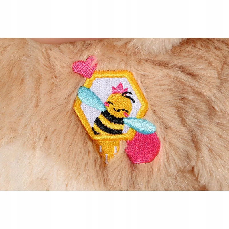 BABY BORN UBRANKO DLA LALKI MIŚ Z KAPTUREM KOMBINEZON KOSTIUM FUTERKOWY Wiek dziecka 3 lata +