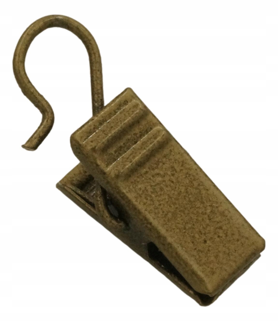 

Żabka metal do kółka 27mm 37mm Złoty Antyk 50 szt.