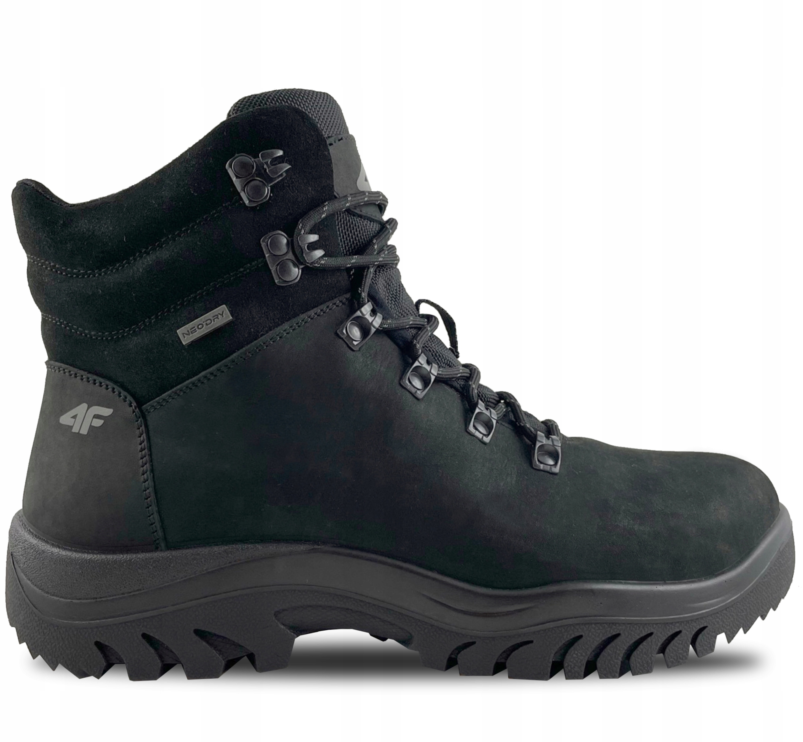 

Męskie Buty 4F Skórzane Trekking OBMH255 41