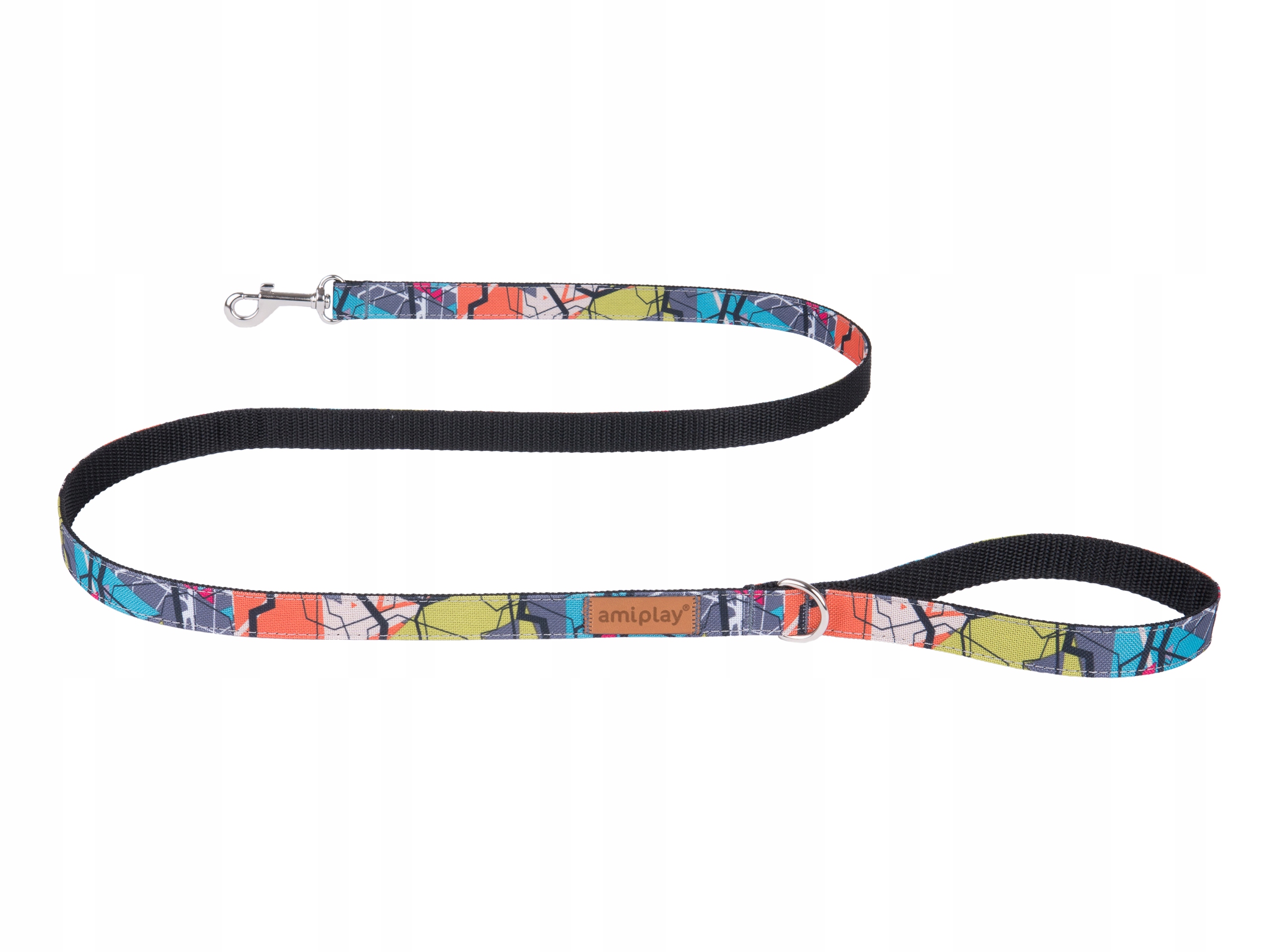 

amiplay Smycz tradycyjna Adventure 140 cm M Abstra