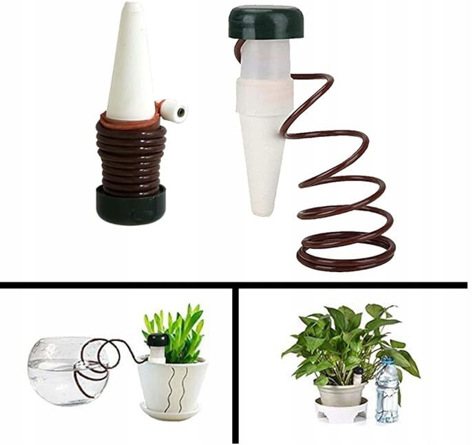 NAWADNIACZ DO KWIATÓW ROŚLIN DONICZEK DO PODLEWANIA SYSTEM NAWADNIANIA 2szt Marka bez marki