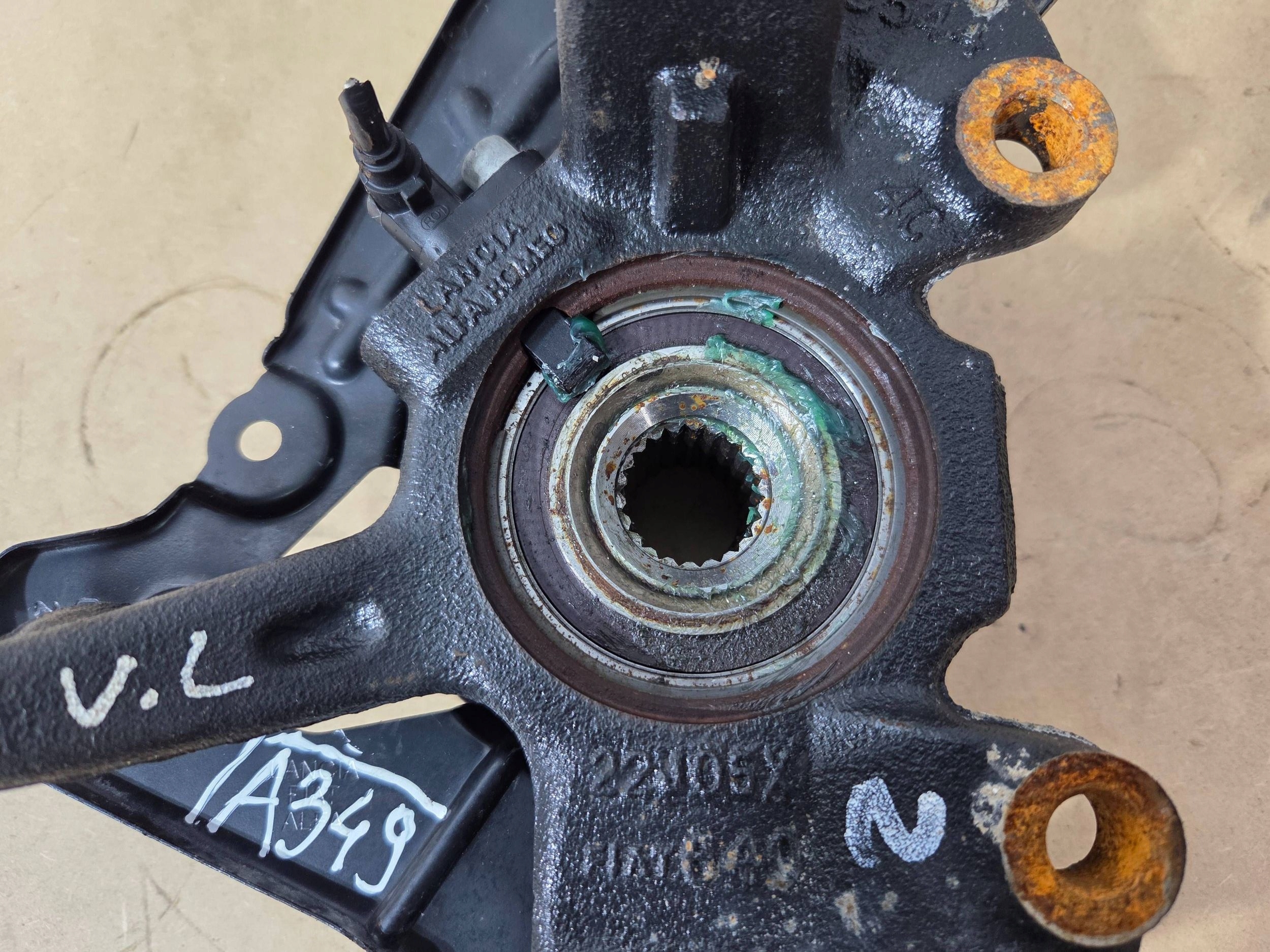 Fiat Panda III swing front left 22J05X (A349)