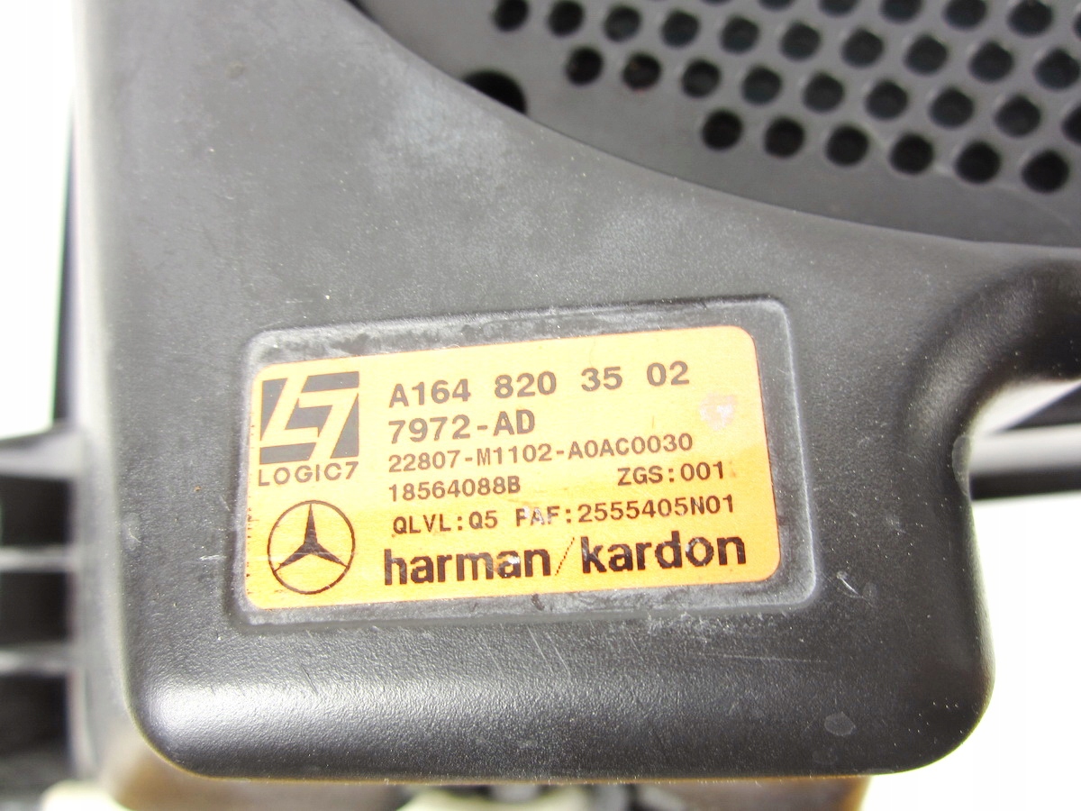 Subwoofer speaker Harman Kardon Logic7 Mercedes GL X164